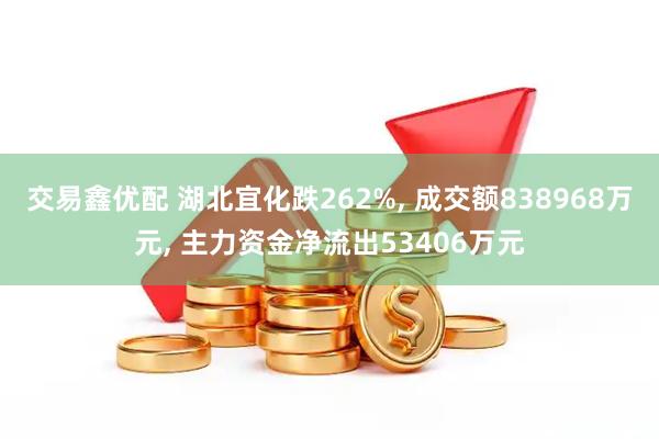 交易鑫优配 湖北宜化跌262%, 成交额838968万元, 主力资金净流出53406万元